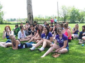 Students from West Elgin Secondary School made up a big part of the crowd watching the WOSSAA soccer tournament for A schools in West Lorne last week.