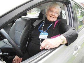 Dorothy Forrester has been volunteering for the Canadian Cancer Society for five decades — most recently by driving patients to their appointments in Ottawa — and was recognized with a provincial award this week.
Staff photo/CHERYL BRINK