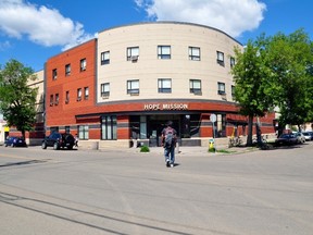 The Hope Mission on 9908 106 avenue, has been providing a safe haven for Edmonton's less fortunate since 1929. Photo supplied.