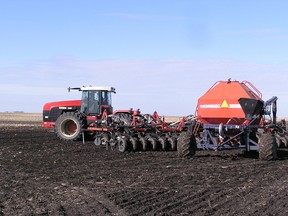 Farmers are wrapping up spring seeding in the Central Plains region. (QMI AGENCY FILE PHOTO)