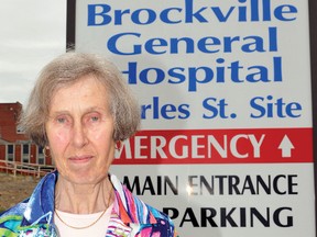 Brockville General Hospital psychiatrist Dr. Penelope Brook-Williams opposes plans for a euthanasia advocate to speak at the city hospital. NICK GARDINER The Recorder and Times