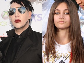 Marilyn Manson and Paris Jackson (WENN.COM)