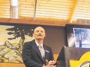 The chairman of the Lake of the Woods Hospital board of directors, Fred Richardson.  
ALAN S. HALE/Daily Miner and News