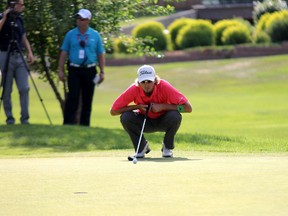 British Columbia’s Roger Sloan at the 2012 Syncrude Boreal Open Thursday at the Fort McMurray Golf Club. TODAY FILE PHOTO