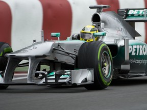 Lewis Hamilton is a favourite to win Sunday's Canadian Grand Prix. (MARTIN CHEVALIER/QMI Agency)