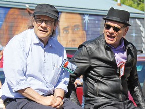 Robert Picardo, right, who played The Doctor on Star Trek: Voyager, and Ethan Phillips, who played the Talaxian Neelix on the same series, took part in many events during the 21st annual Star Trek convention over the weekend.