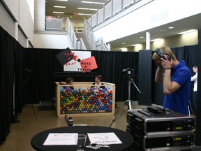 Attendees to TEDxFort McMurray were invited to sit in with a stranger in order to make a new friend. ANDREW BATES/TODAY STAFF