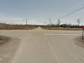 South Lane Road at Highway 69 intersection.
Google Maps.