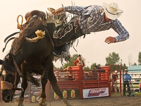 Submitted photo
The Belleville Agricultural Society is bringing a rodeo to town this weekend with proceeds going to Quinte Health Care's three local foundations. The rodeo will feature barrel racing, bare back riding bull riding and steer roping.