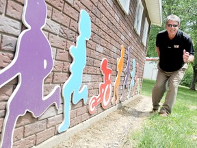 Doug Goldsmith, of Chatham-Kent Crime Stoppers, is raring for the second annual Father's Day Classic Event chip timed run fundraiser for Crime Stoppers and the Chatham-Kent Children's Safety Village on June 15 at C.M. Wilson Conservation Area. PHOTO TAKEN Chatham, On., Wednesday june 05 ,2013. DIANA MARTIN/ THE CHATHAM DAILY NEWS/ QMI AGENCY