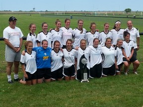 The Chatham Eagles won the President's Cup tournament in the London & Area Women's Soccer League on Sunday in Sarnia. (Contributed Photo)