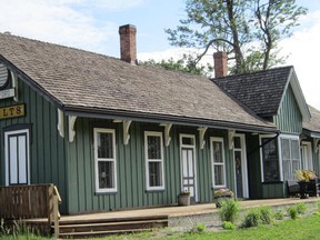Norfolk County has entered into a leasing arrangement with the Waterford & Townsend Historical Society after it discovered that parts of the old building are on county land.  (MONTE SONNENBERG Simcoe Reformer)