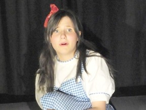 Students at St. Anthony's School presented The Wizard of Oz June 7 and 8. The play was directed by Mary-Jane Hewitt. Brontae Hunter played Dorothy, quickly learning there is no place like home.(AVERY LAFORTUNE/KINCARDINE NEWS CO-OP)