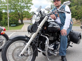 Whenever Mark Hutchinson can hop on his motorcycle, he takes advantage of the opportunity. On Saturday, bikers had to chance to share their passion with locals. Photo by JORDAN ALLARD/THE STANDARD/QMI AGENCY