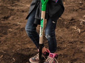 Student gardener