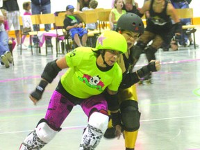 Rocky View Rollers lose first home bout