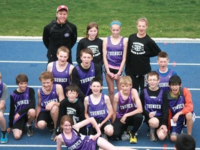 St. Timothy_s junior track team