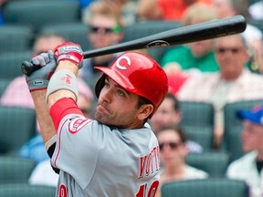 Canadian star Joey Votto of the Cincinnati Reds says baseball “can get so convoluted. I try to stick to the basics.” (Reuters/Files)