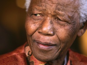 South Africa's Nelson Mandela