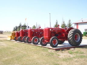 A number of McCormick antique tractors will be among the items up for bid at the upcoming  auction slated for just north of Wembley on Saturday. (Supplied)