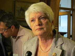 Education Minister Liz Sandals announces on Thursday June 13 2013 at Queen's Park that she has reached a deal with the Elementary Teachers' Federation of Ontario.