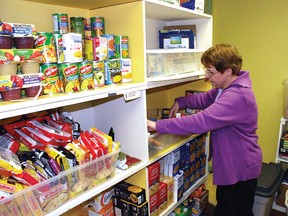 The Vulcan Regional Food Bank Society is raising money to buy a building to increase its storage capacity while providing a better service to clients. 
Advocate file photo