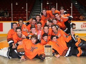 The Owen Sound Crescent Club NorthStars midgets beat Nepean 4-2 on Sunday to win the Harry Kazarian Memorial Lacrosse Tournament.