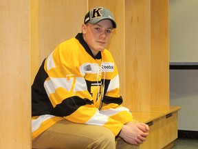 Kingston Frontenacs first-round draft pick Lawson Crouse scored 22 goals and 50 points in 27 games for the Elgin-Middlesex Chiefs. (Danielle Vandenbrink Whig-Standard file photo)