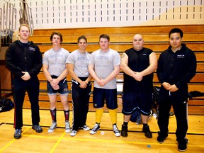 In the photo are: Michael Petrella (left), Landon Wilcock, Tyler Tolhurst,  Nathan Lambert, Michael Parsons and Alfred Chow. (Submitted photo)