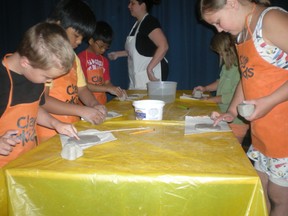 Gracie Berger  Contributor
 Grade 3 students enjoyed their time working with clay.