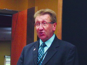 Walter Woldanski was recently named the new chair of the Alberta Industrial Heartland Association. Photo by Aaron Taylor.