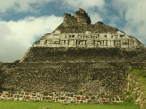 A side view of El Castillo temple, the largest structure in the Xunantunich Mayan archeological site in Belize. JENNY POTTER/QMI AGENCY, file