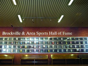 The Brockville and Area  Sports Hall of Fame needs room to grow, representatives say. (THOMAS LEE The Recorder and Times)