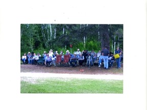 Some of the guests enjoying the entertainment at Smits Beach Music Jamboree last year.