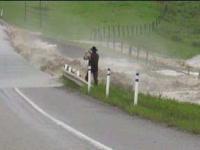 Donna Davis photo
flooding on Highway22 south of Chain Lakes