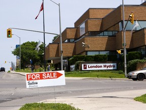 London hydro land in London, Ontario on Friday, June 21, 2013.DEREK RUTTAN/ The London Free Press /QMI AGENCY