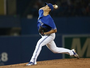 Chien-Ming Wang beat the Orioles yesterday to improve to 2-0 since being picked up by the Blue Jays. He hasn’t allowed an earned run in two starts. (REUTERS)