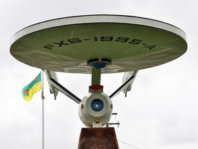 The Vulcan Starship FX6-1995, a scaled-down replica of Star Trek's USS Enterprise, will be refurbished.