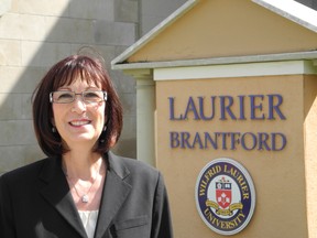 Colleen Miller was the chair of the Grand Valley Education Society,  the group that led the effort to bring a university to Brantford's downtown back in the late 1990s. (VINCENT BALL Brantford Expositor)