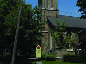 Last week, a motorist driving by St. Andrew’s Church on Stone St. noticed the church steeple was obscured by a dense cloud. The motorist called 911 to report smoke. When the firefighters arrived, it turned out the “smoke” was actually a dense swarm of bugs.    Wayne Lowrie - Gananoque Reporter