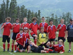 Team with gold medals in Jasper.
Submitted
