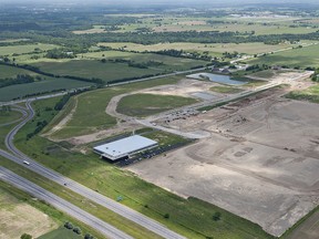 The Brant 403 business park, located south of Paris, Ontario at the junction of Highways 24 and 403 will be the new home of Adidas, among other businesses and industry.
BRIAN THOMPSON/BRANTFORD EXPOSITOR/QMI Agency