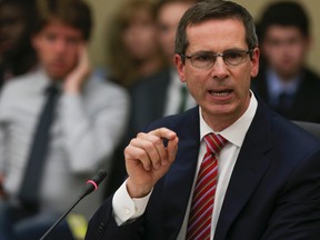 Former Ontario premier Dalton McGuinty testifies Tuesday, June 25, 2013, before the government committee probing the gas plant cancellations. (DAVE THOMAS/Toronto Sun)