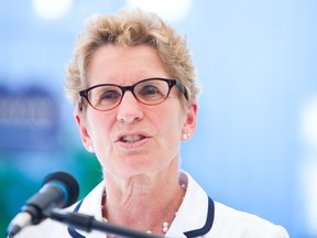 Premier Kathleen Wynne.