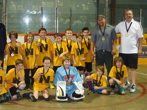The Predators won the junior division gold in the North Bay Youth Ball Hockey League with a 3-1 win over the Jets.