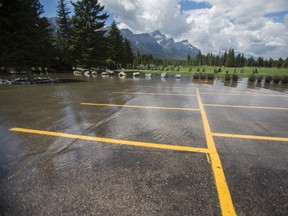 Canmore golf course flooding June 2013