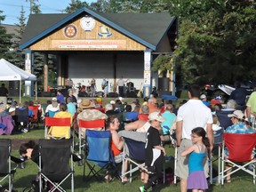 The 2013 Summer Concert Series began with a bang on Wednesday evening as hundreds turned out, lawn chairs under their arms, to enjoy the sun, the shade and the great showcase of area musical talent.