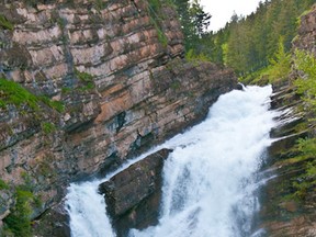 Cameron Falls, Waterton Lakes National Park