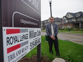 William Cattle of the Woodstock-Ingersoll and District Real Estate Board said business is booming for local realtors who by the end of May had sold 500 homes. (HEATHER RIVERS/WOODSTOCK SENTINEL-REVIEW)