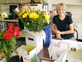 SARAH DOKTOR Simcoe Reformer
Mary Ann Backus retired from Elgin Avenue Public School on Thursday after a 36 year career as a French teacher at the school.